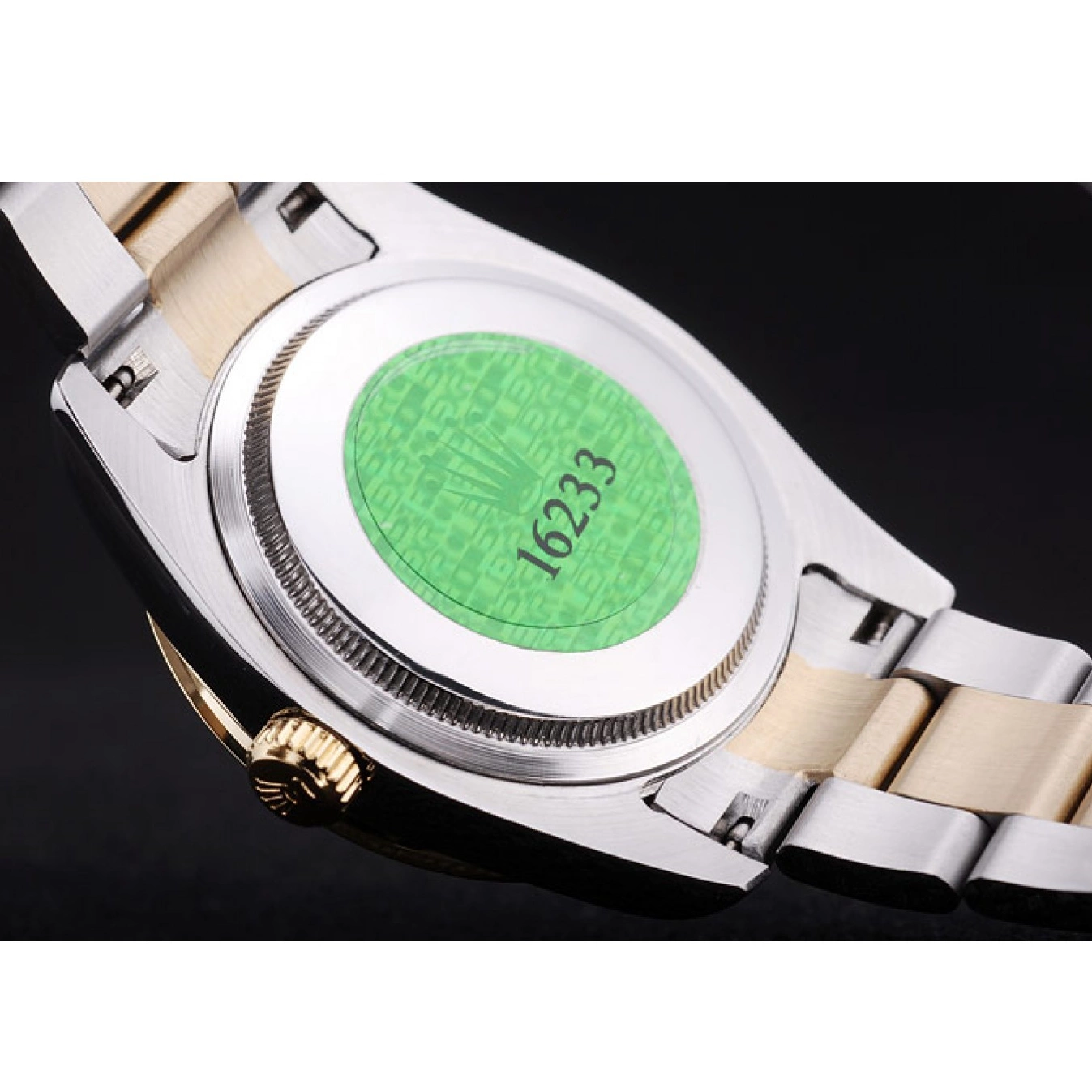 Aaa replica watch Rolex Datejust 7464 Diamond White Bezel Dial 0611